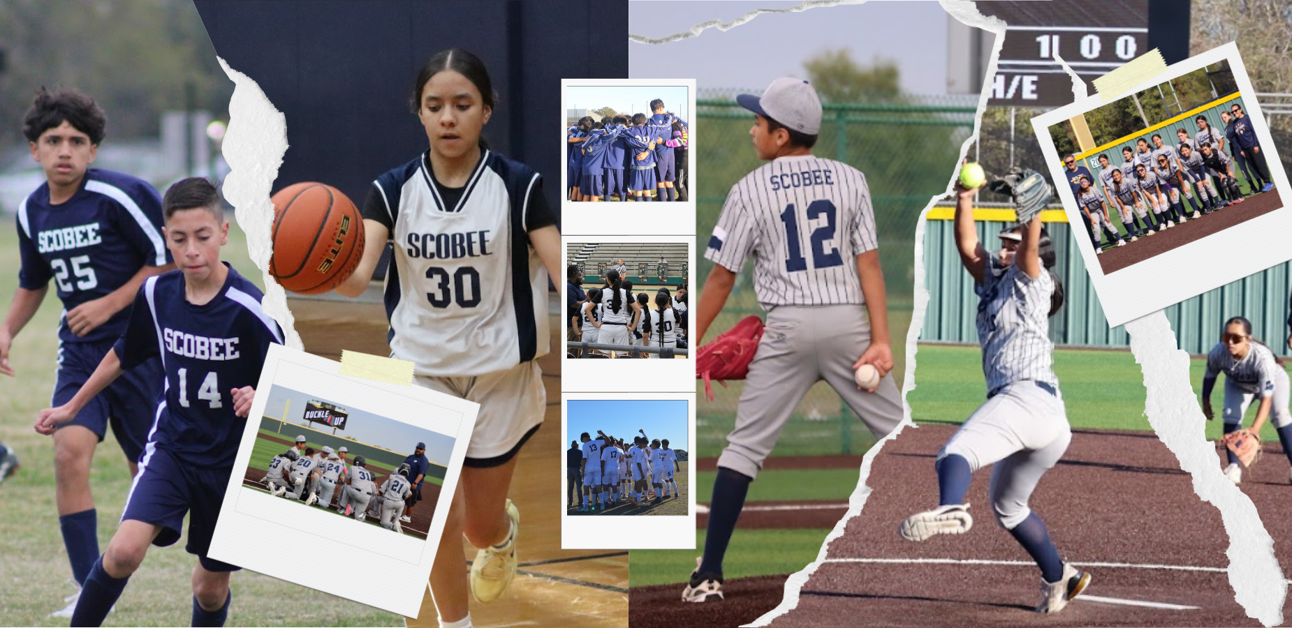 winter sports collage