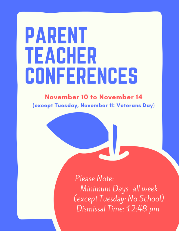 Parent Teacher Conferences Flyer