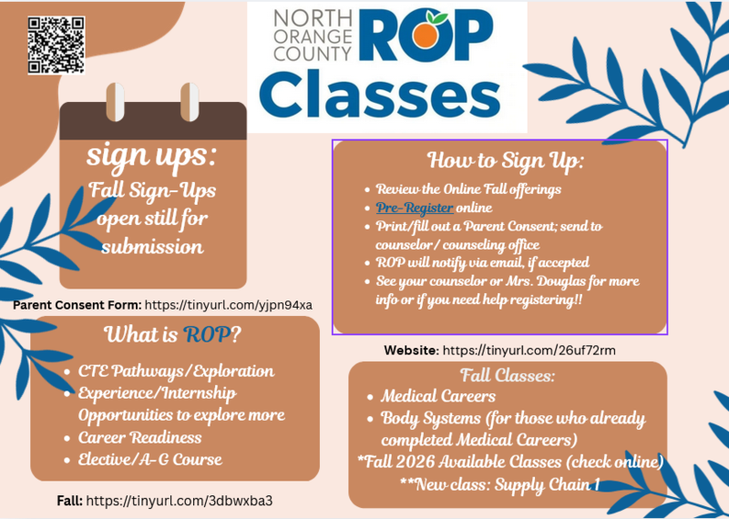 Fall 2026 ROP (off-site/Regional) Pathways Featured Photo