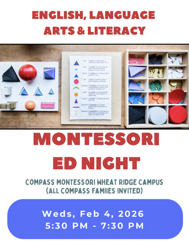 Montessori Ed Night Feb 4th