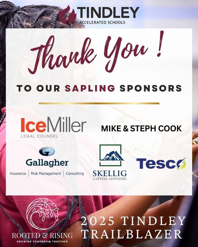 Tindley Trailblazer Sponsor