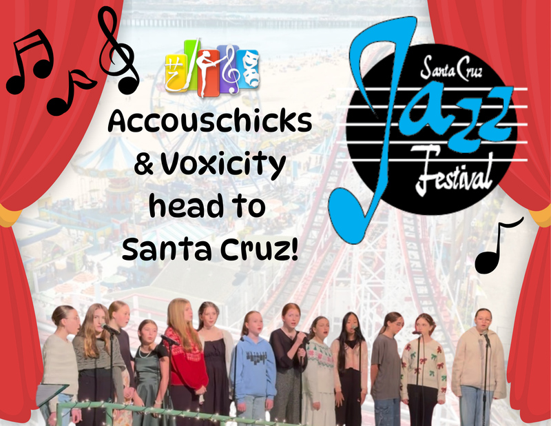 Accouschicks and Voxicity vocal jazz choirs