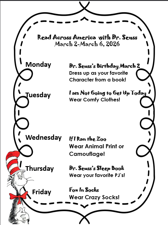 Read Across America Spirit Week