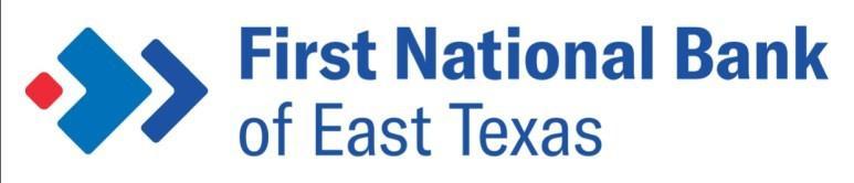 First National Bank of East Texas