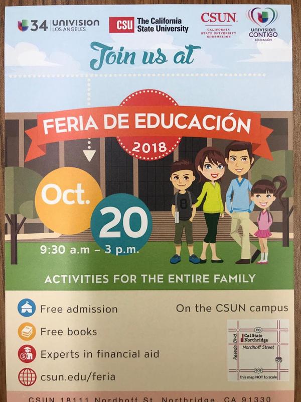 Feria De Educacion @ CSUN Featured Photo