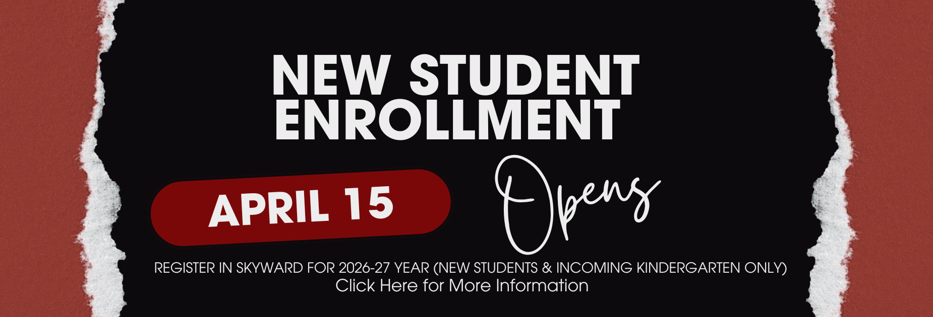 New Student Enrollment.