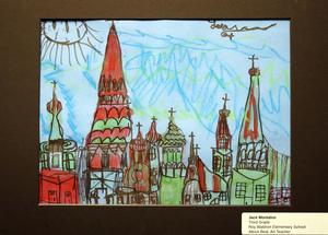 Student artwork on display