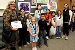 Farias-Spitzer Elementary Winter Art Show Jan. 13