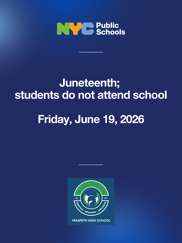 No School On Friday, June 19 For Juneteenth
