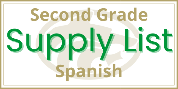 2nd Grade Supply List - Spanish