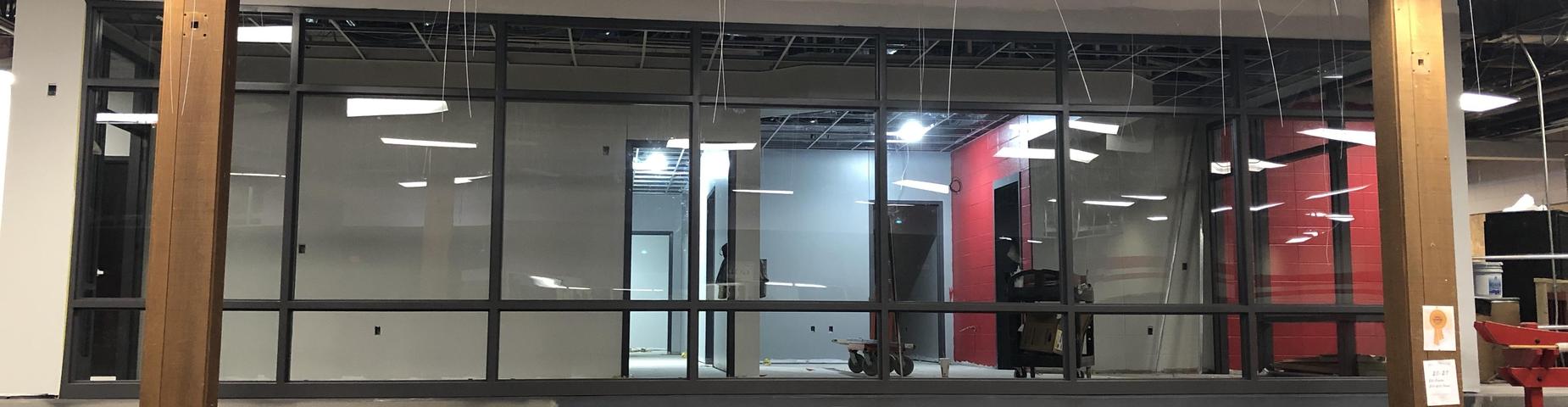MHS new offices are coming together nicely.