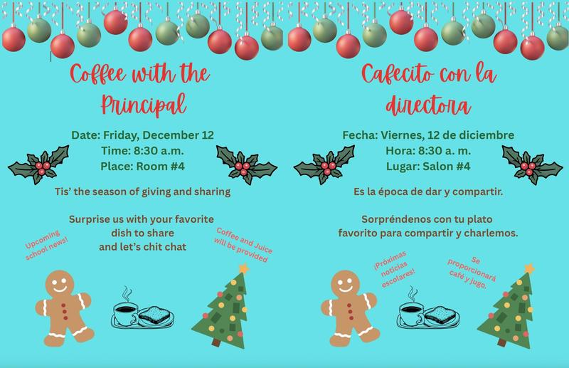 coffee with the principal