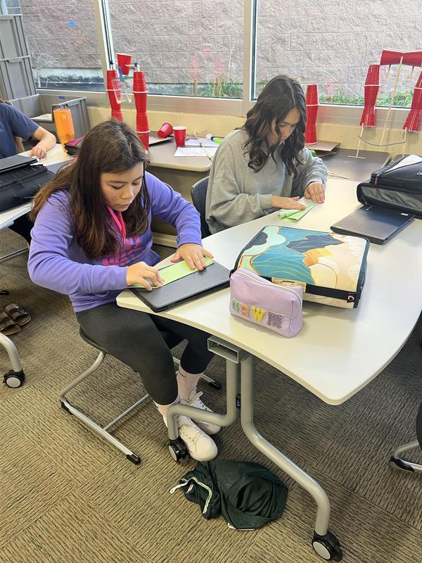 Eighth grade STEM students soar into the new quarter