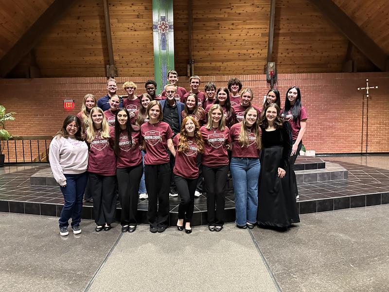 21 Choir Students Selected to National Honor Choir in Nebraska
