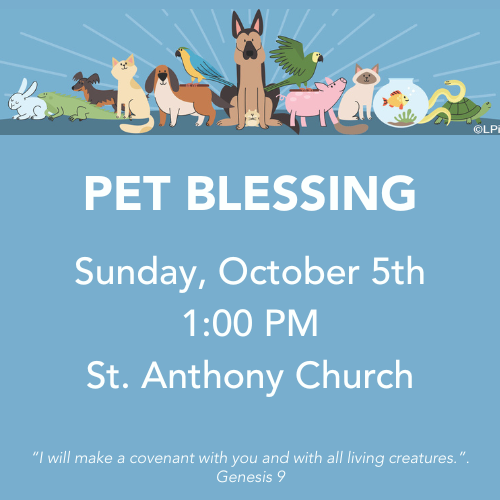 pet blessing