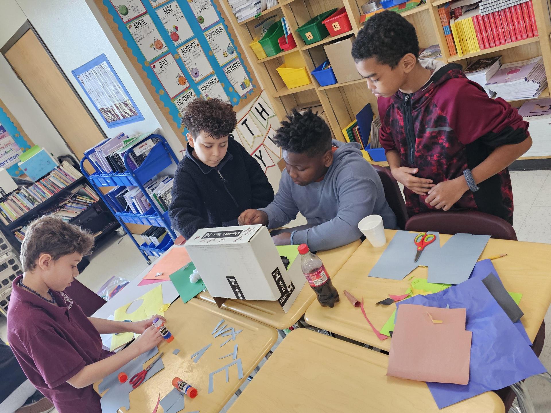 Eager to complete their project