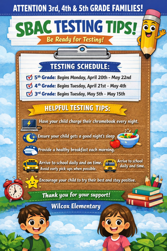 SBAC Testing tips
