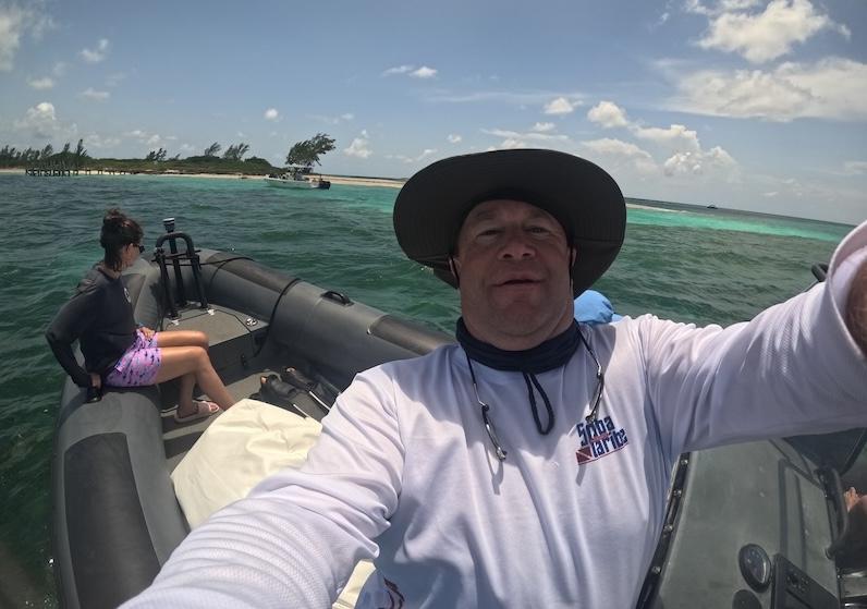 Scott Gates in Bimini 