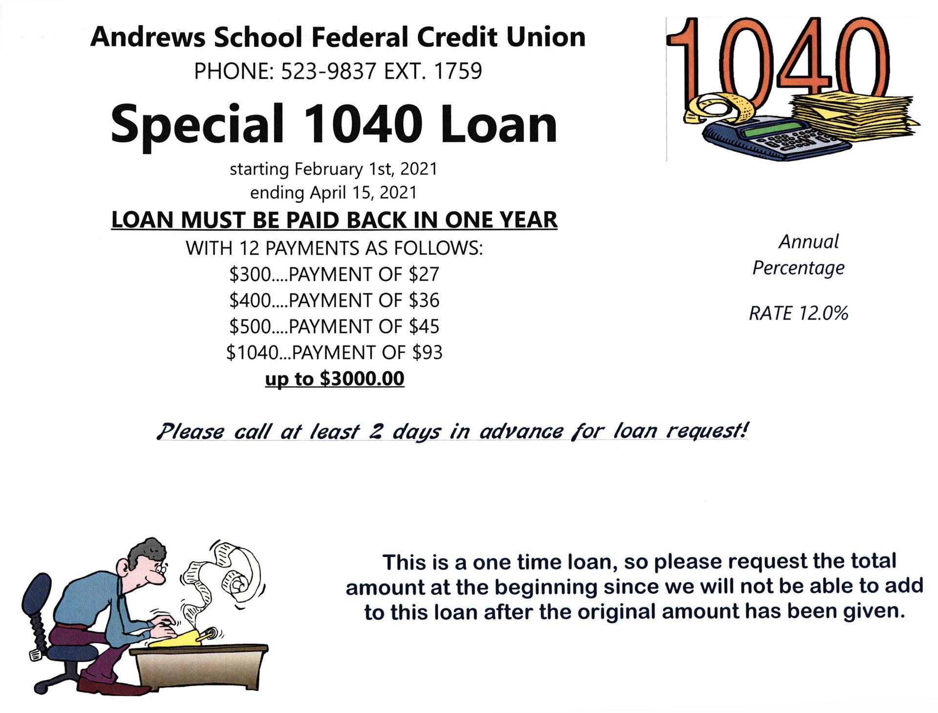 1040 Loan