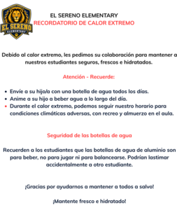 Aviso de Calor