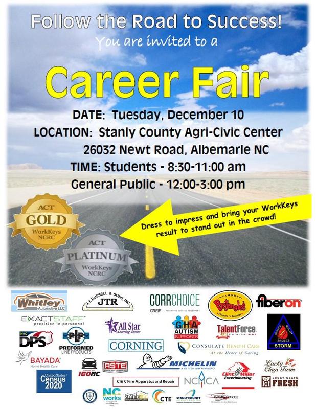 ATTN: Seniors! Career Fair Coming Up Featured Photo