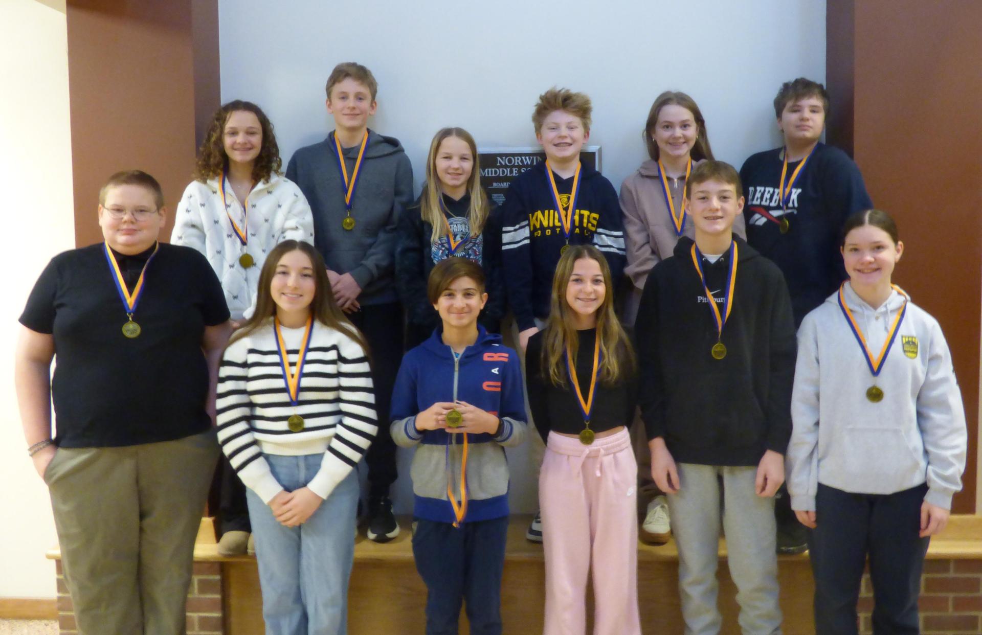 January Students of the Month