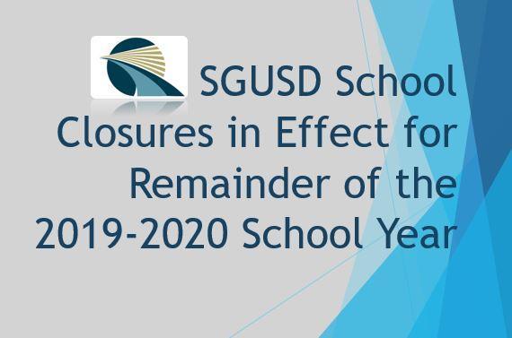 School Closures to Remain in Effect for 2019-2020