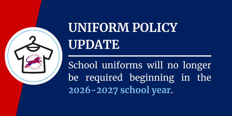 School uniforms will no longer be required beginning in the 2026-2027 school year.