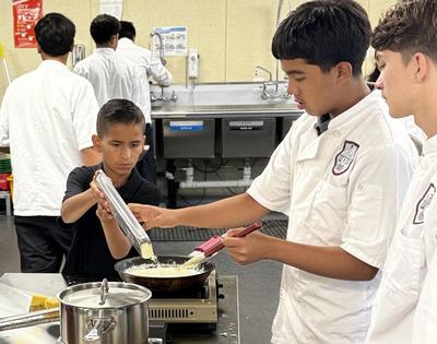 Culinary Collaboration: Students Learning Together, September 25, 2025