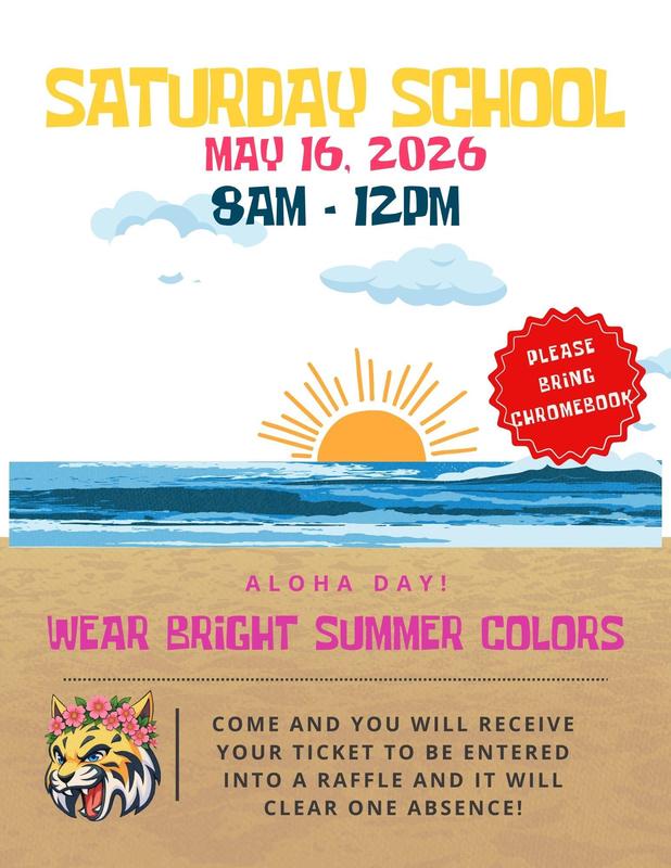 Saturday school flyer