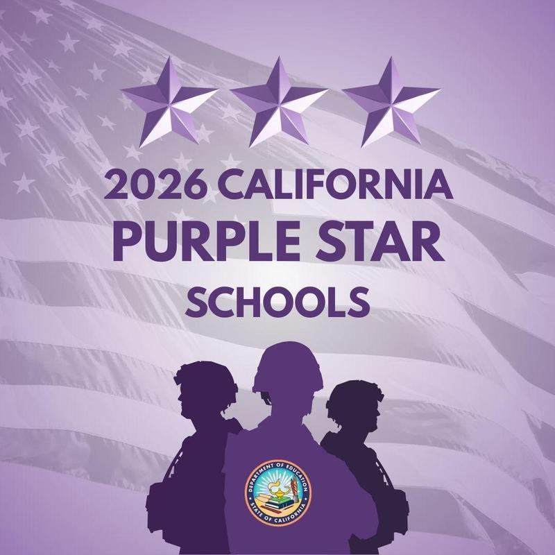 purple star award graphic