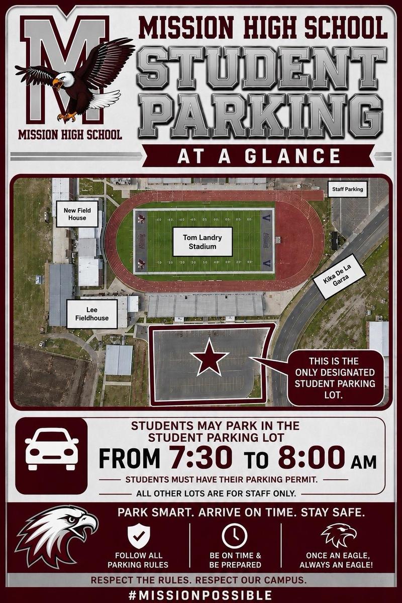 2026-2027 Student Parking