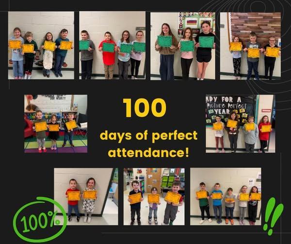 100 Days of Perfect Attendance