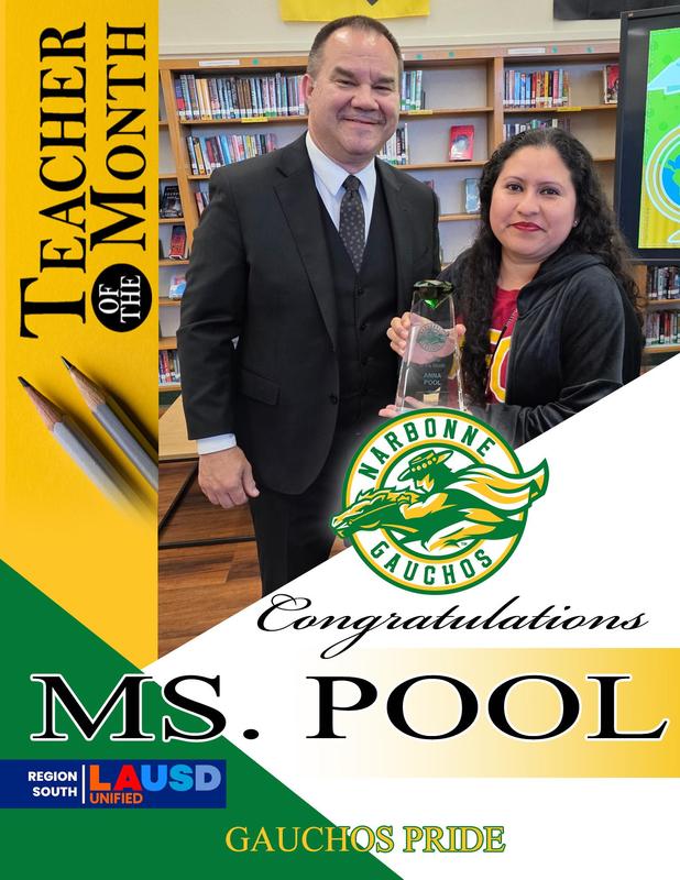 Teacher of the Month