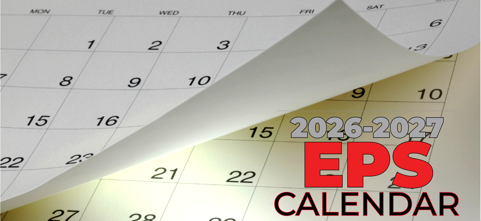 Calendar pages showing 2026-2027 with highlighted dates.