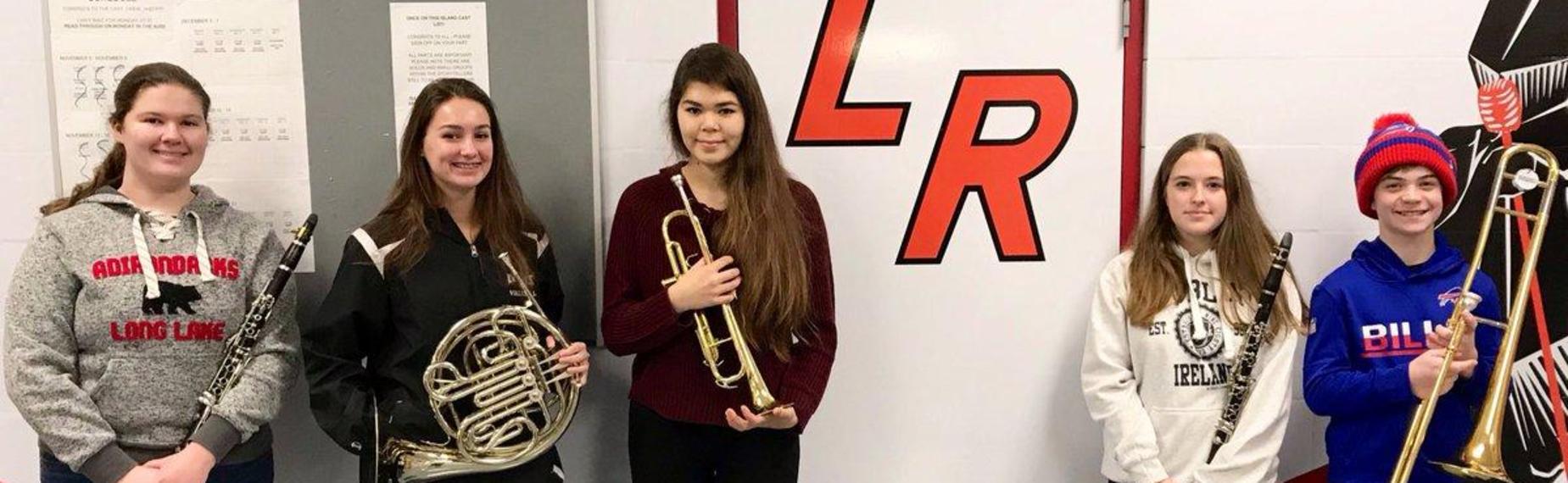 Sr. High Band students