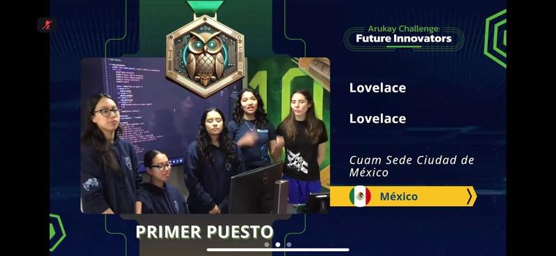 CUAM México en Arukay Challenge Future Innovators
