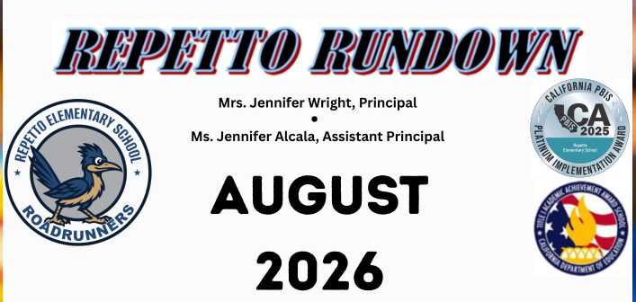 Repetto Welcome Back Newsletter Featured Photo