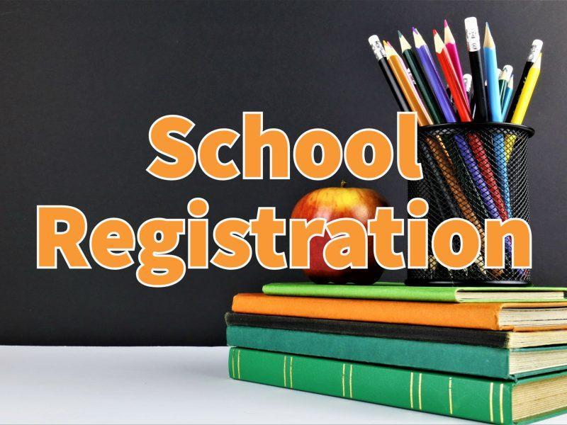 School registration image