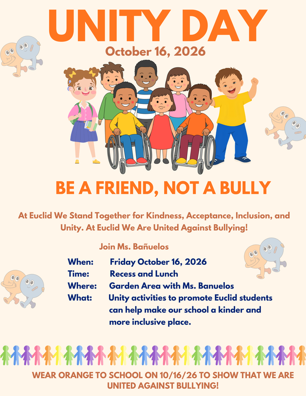 Wear orange on Unity Day!