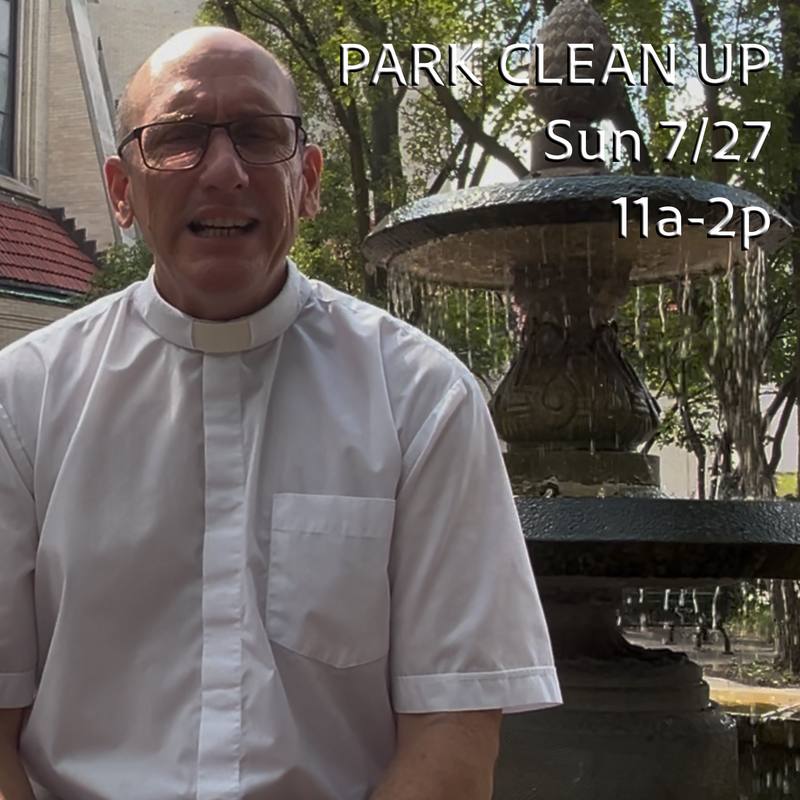 Can you help us clean up Fr. Grassi Park?