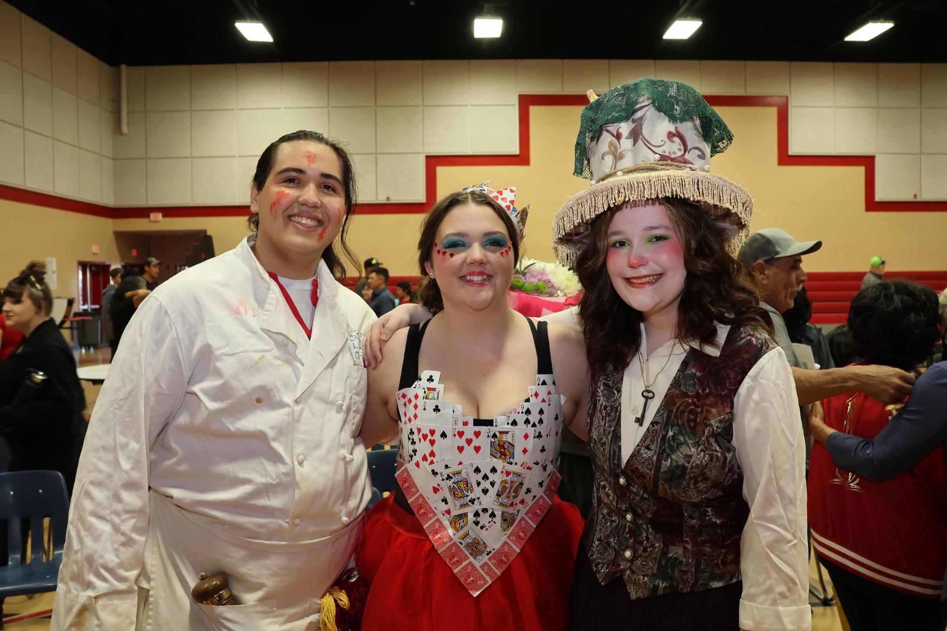 cast members posing after the play