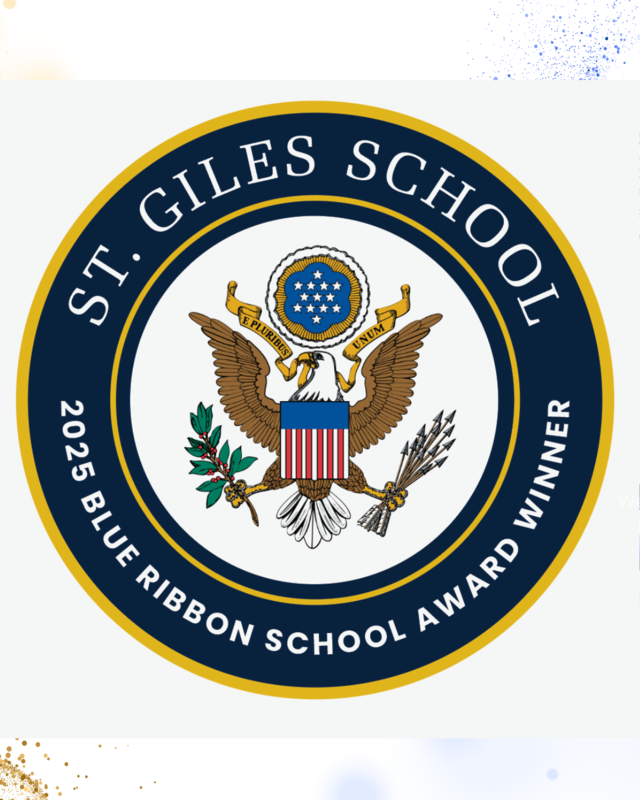 St. Giles School Blue Ribbon Seal