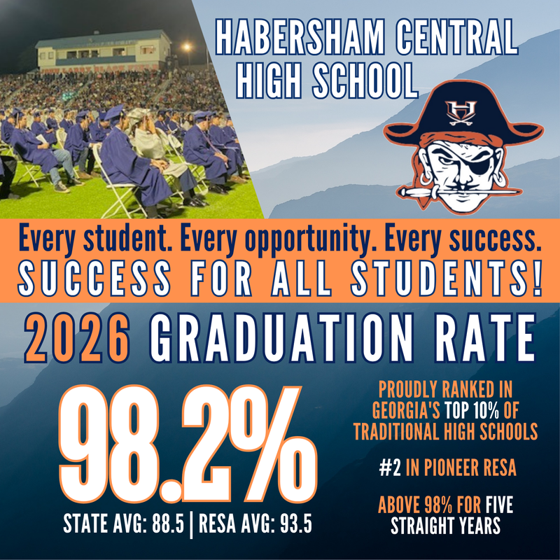 98.2 percent graduation rate for HCHS