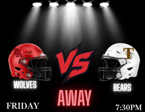 Away Football game vs Timpson @7:30pm