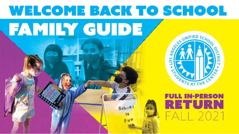 Welcom Back to School Family Guide Cover Photo