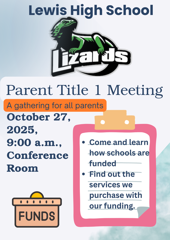 Title 1 Parent Meeting