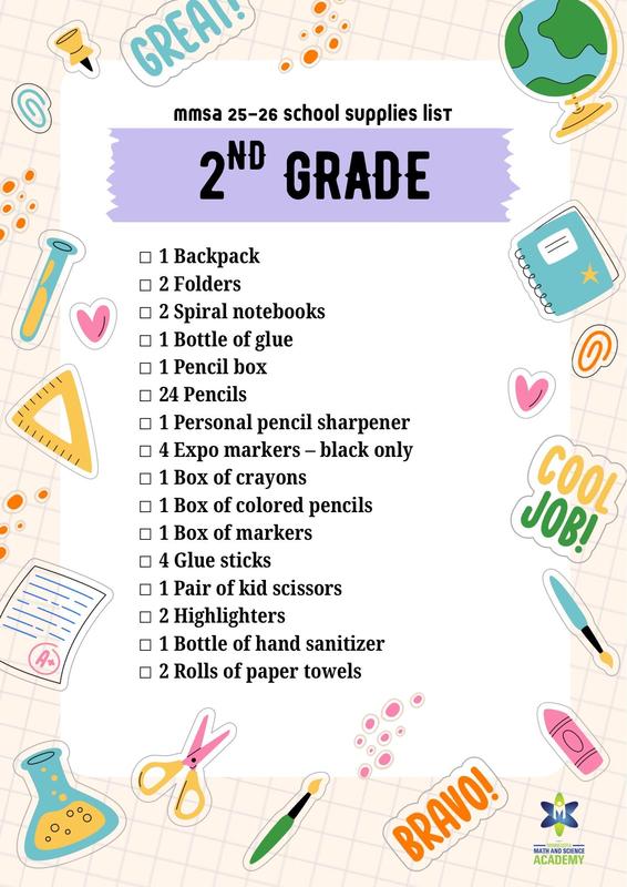 Don’t forget, MMSA families!
