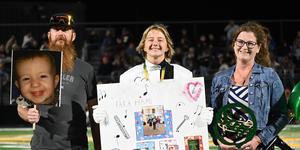 Marching Coalers honor senior members
