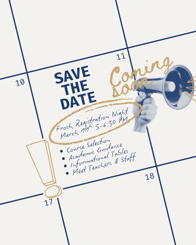 Frosh Registration Night: Save The Date